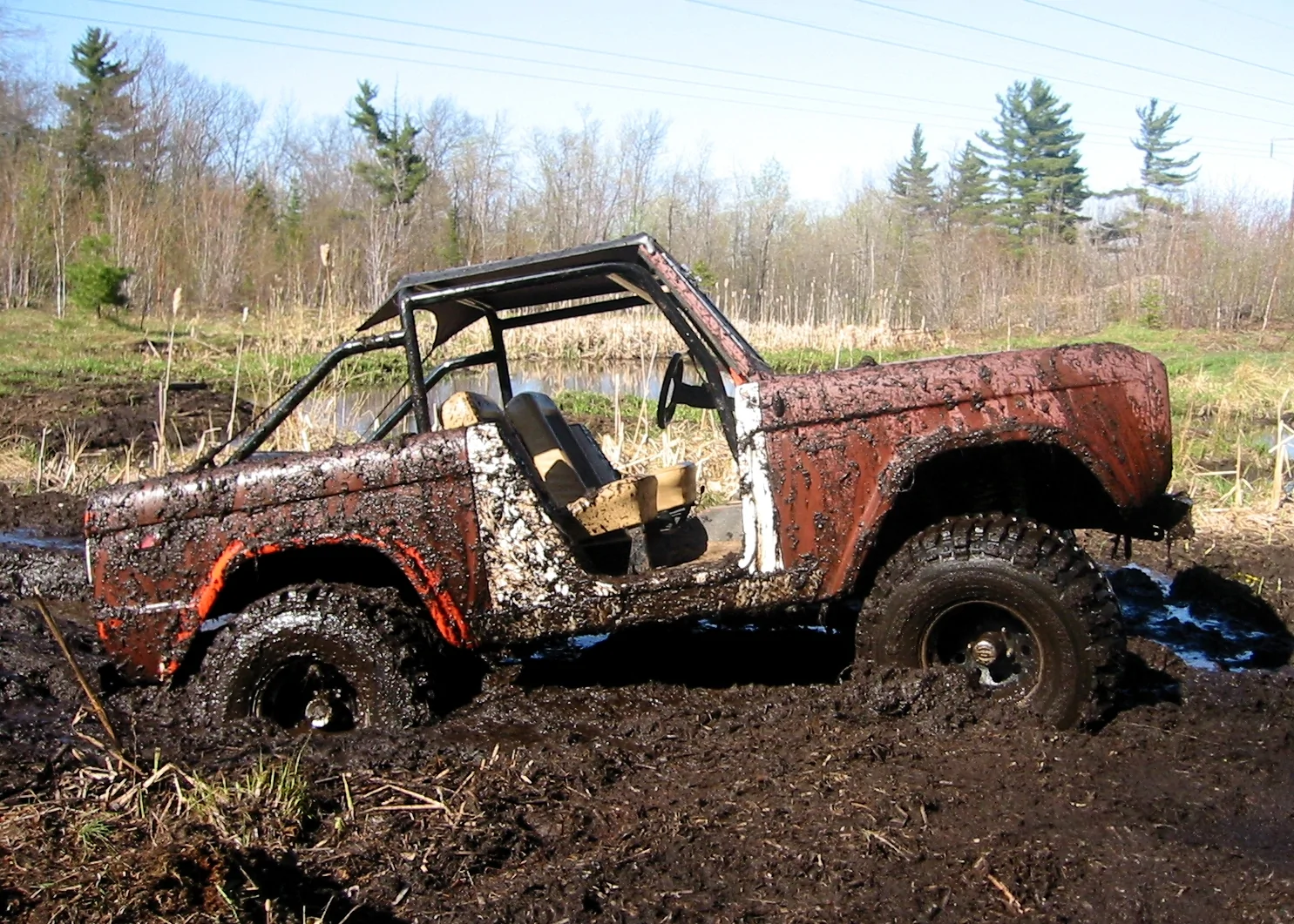 Ford Bronco Mall Crawler Truth stuck5