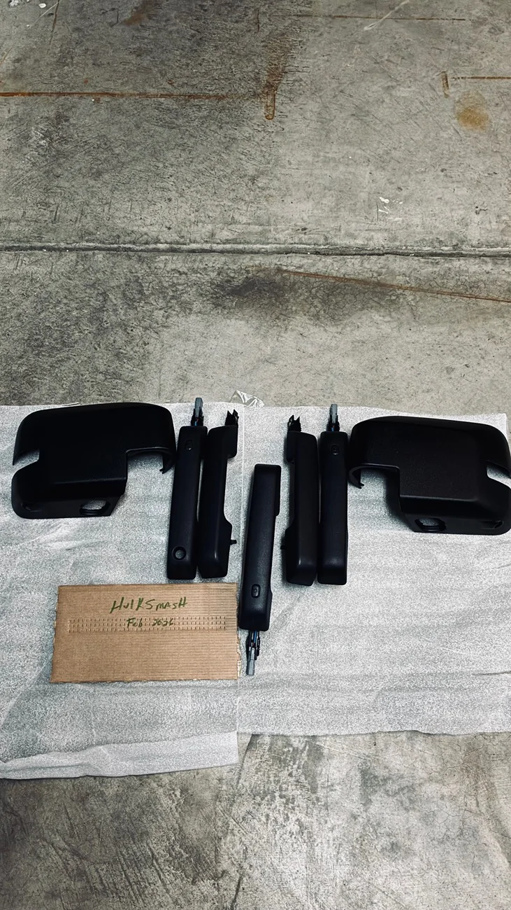 Ford Bronco 23 Mirror Caps and Door Handles Mirrors-Handles