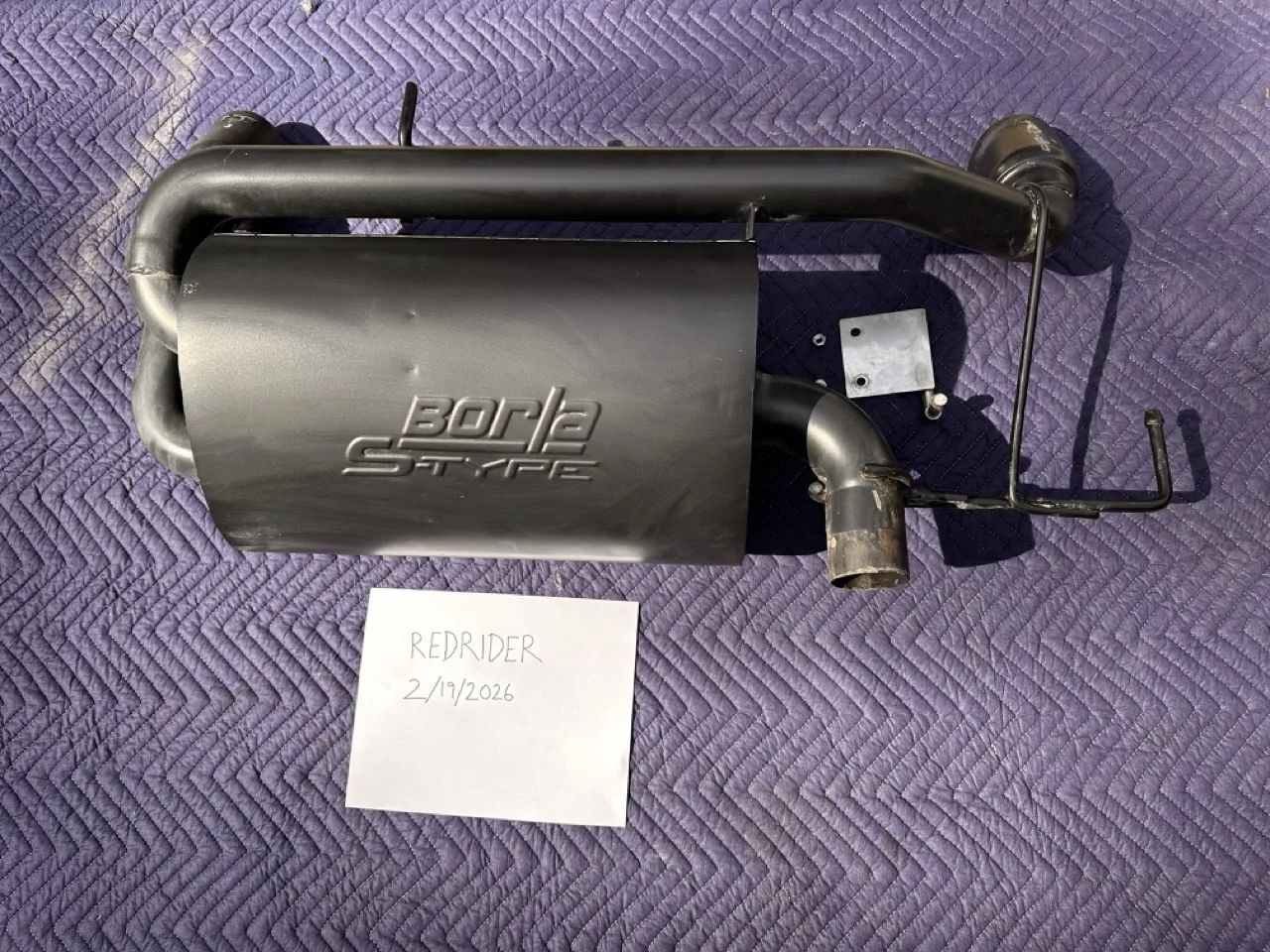 Ford Bronco Borla S-Type Axle Back Exhaust 2.7L IMG_4720 Larg