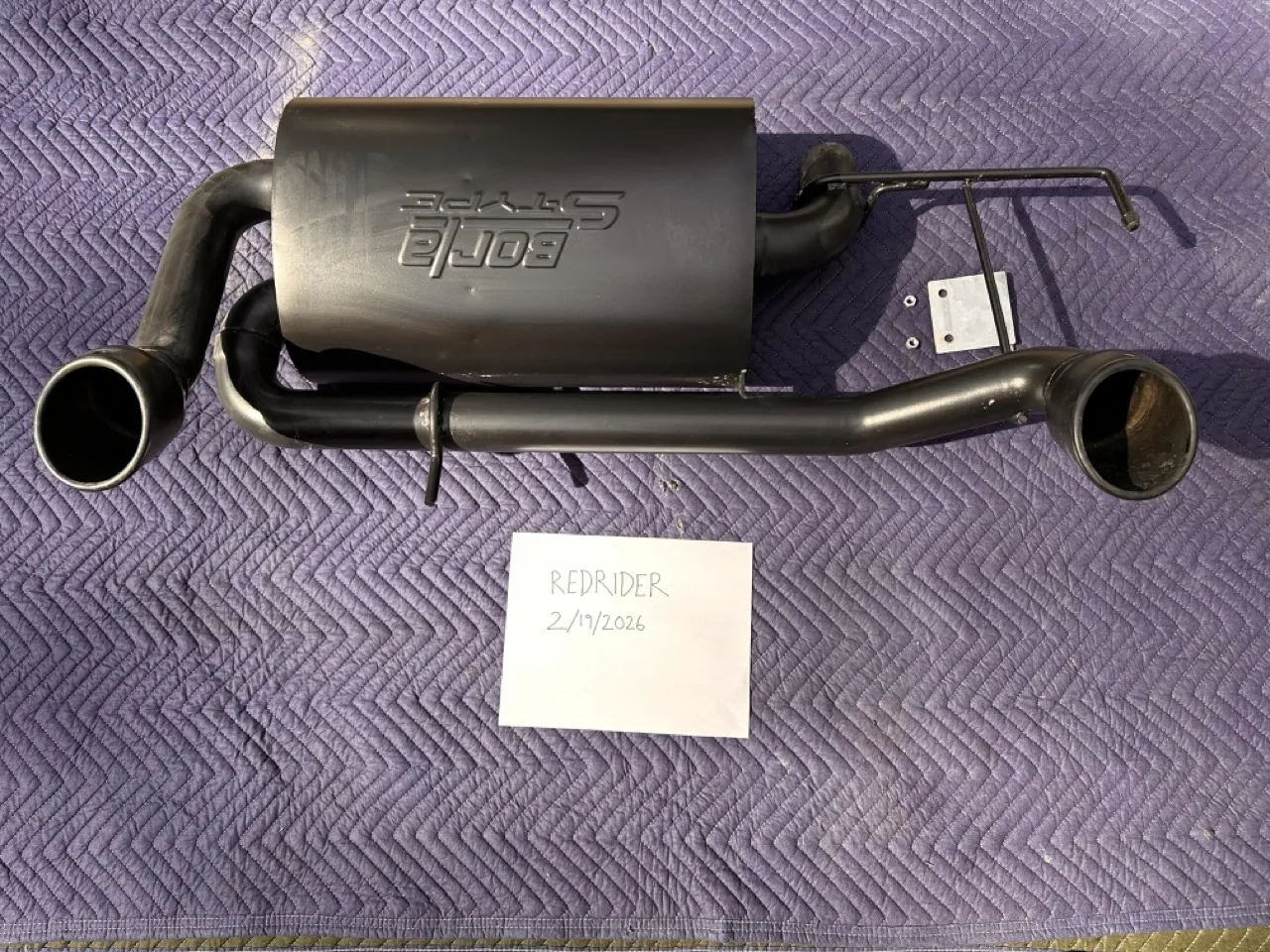 Ford Bronco Borla S-Type Axle Back Exhaust 2.7L IMG_4721 Larg