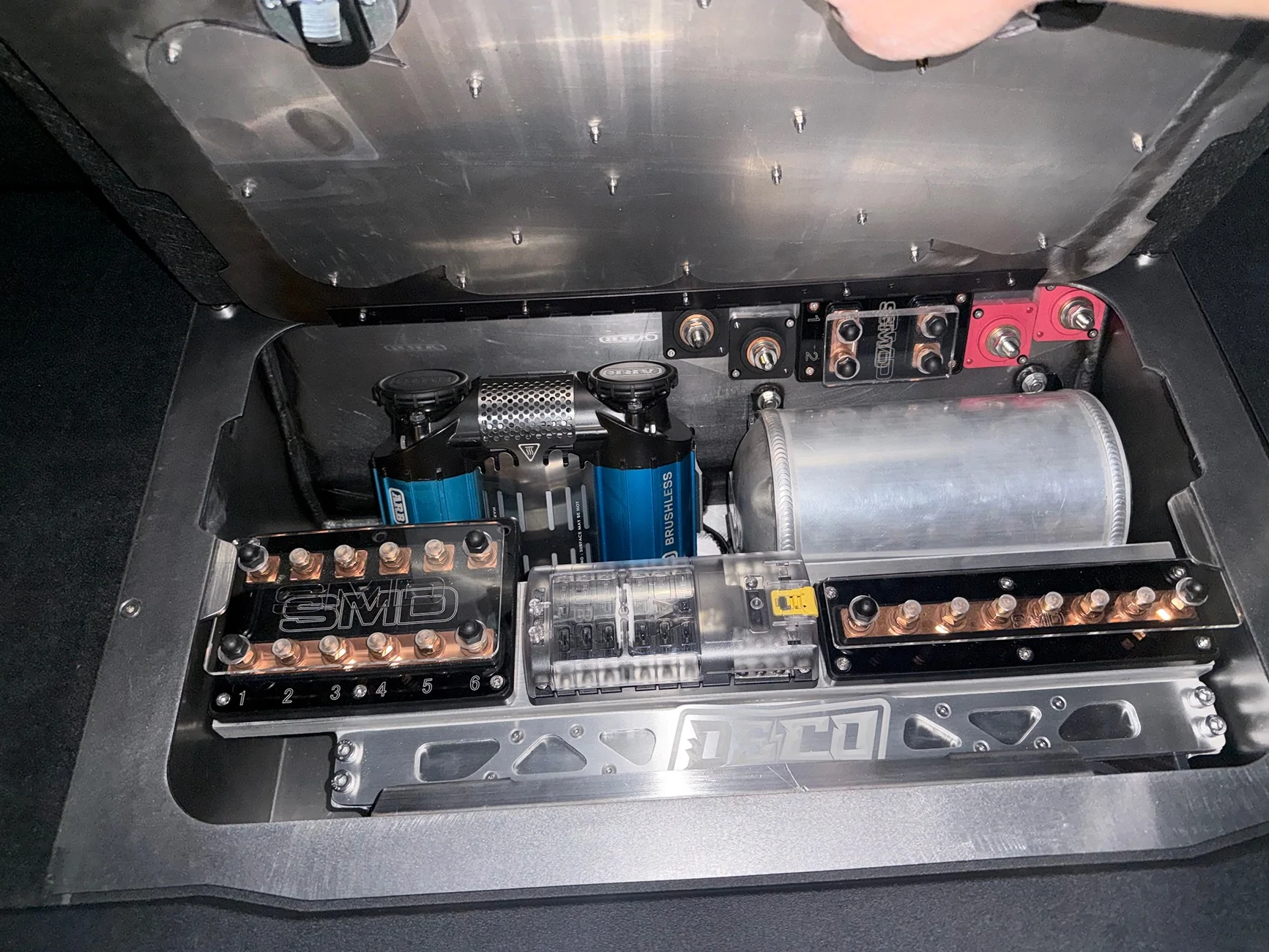 Ford Bronco Installed: Upgraded Lightweight Battery and Custom Steel Rear Storage Compartment IMG_2329