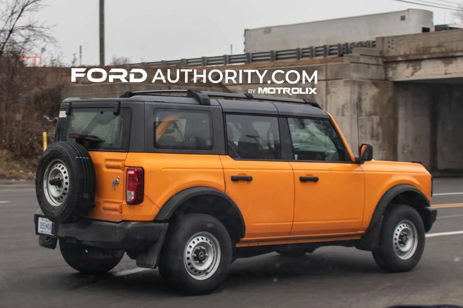 Ford Bronco 2027 Bronco adds Orange Fury color 2027-Ford-Bronco-Four-Door-Base-Orange-Fury-NL-First-Photos-February-2026-Exterior-006