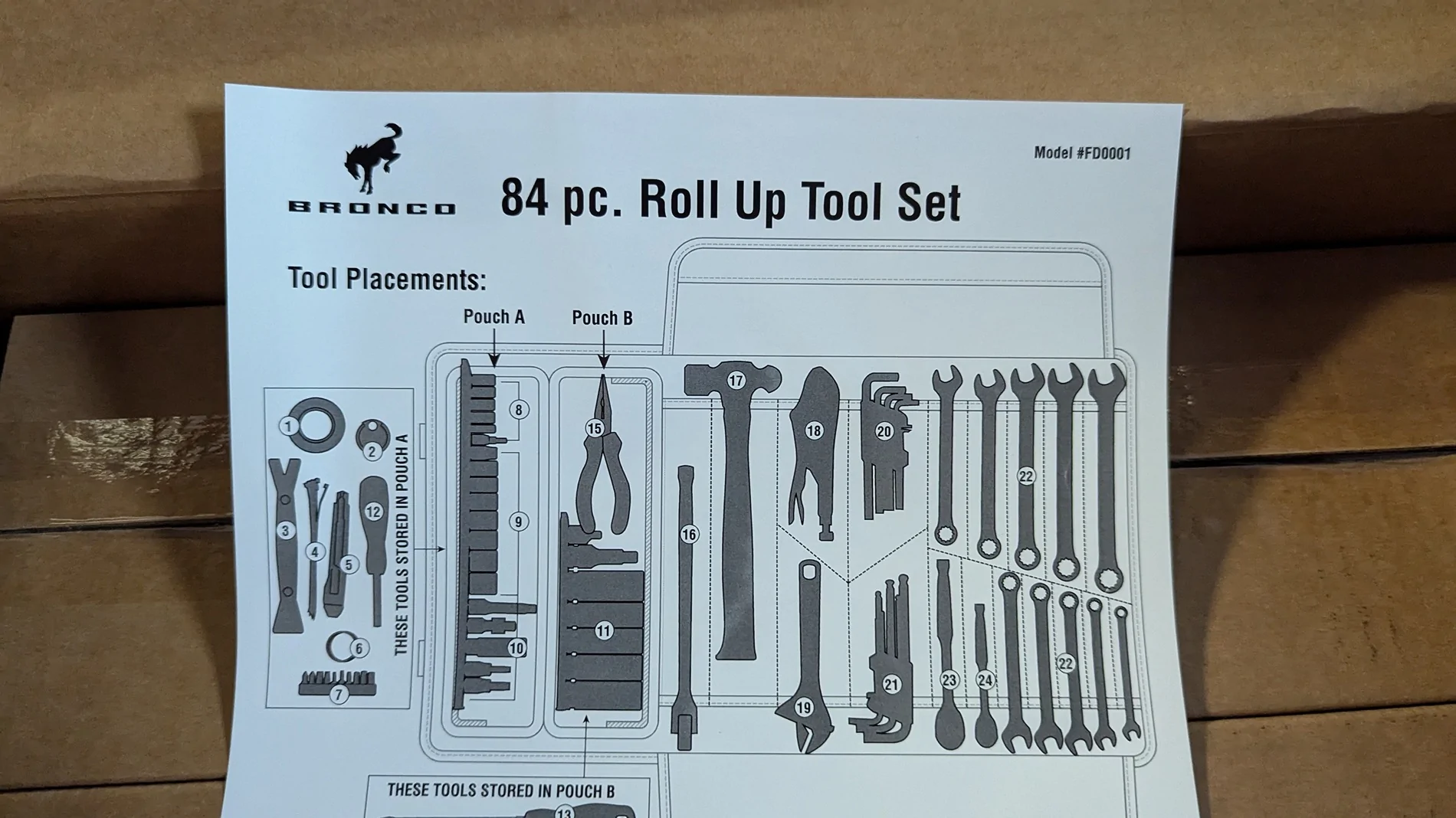 Ford Bronco Ford Toolkit Storage PXL_20240808_214041837