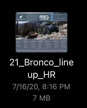 Ford Bronco First Edition Bronco Thread 55F47B5A-0B3B-4ABF-B5AF-9B9D1288E3DA