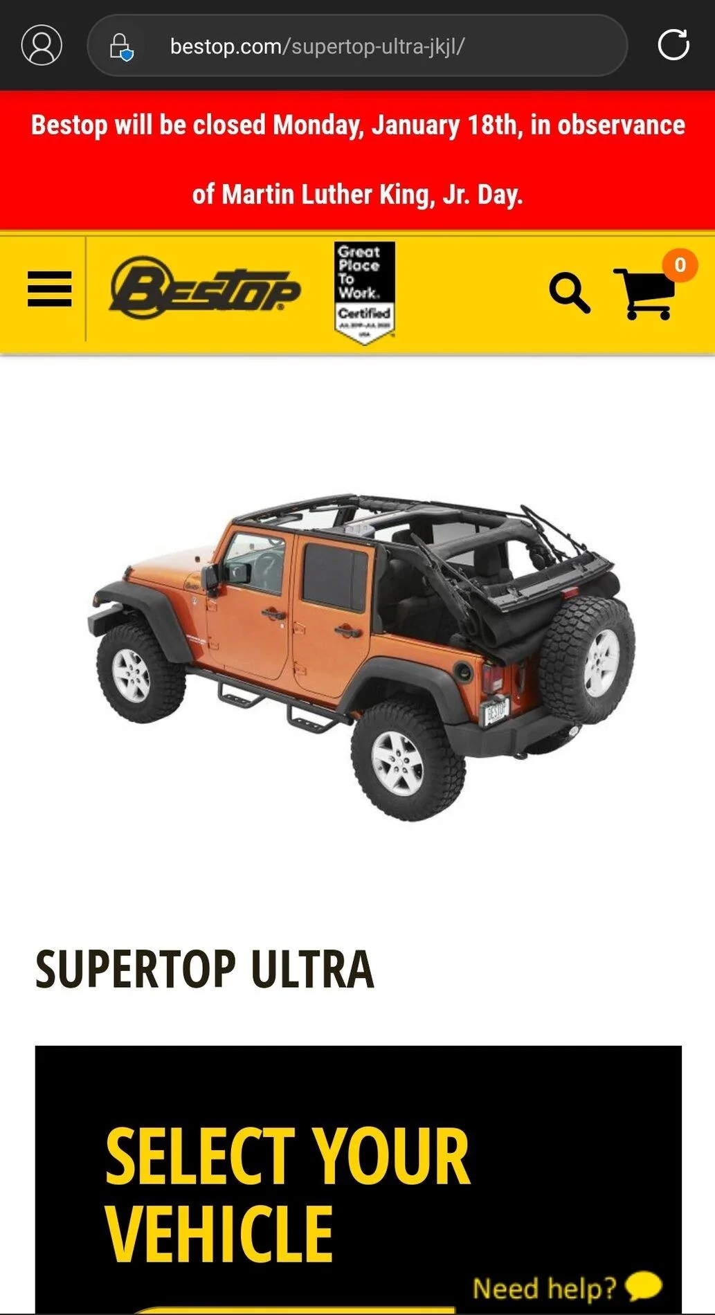 Ford Bronco Alternative to black modular top, thats NOT late availability Screenshot_20210114-132122_Edg