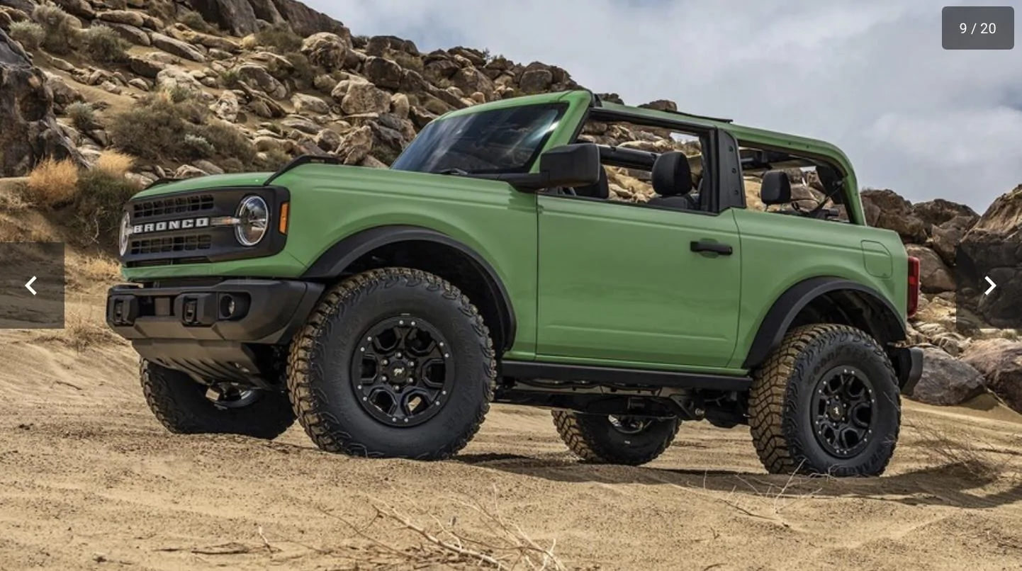 Ford Bronco Searching for this Green Bronco rendering... Screen Shot 2021-01-15 at 8.41.18 AM