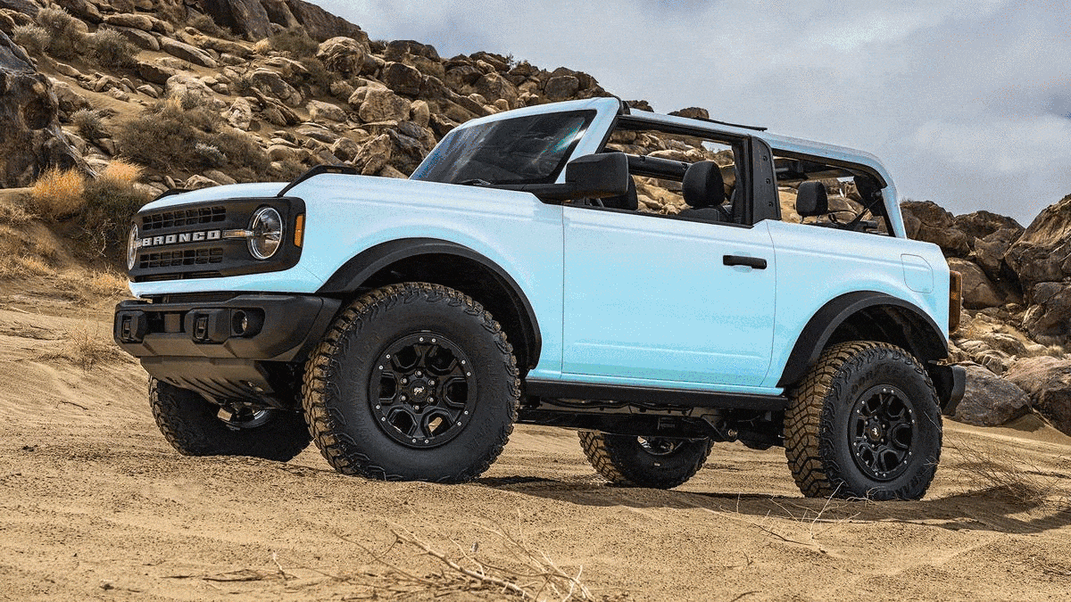 Ford Bronco Searching for this Green Bronco rendering... 2021-Ford-Bronco-in-classic-colors