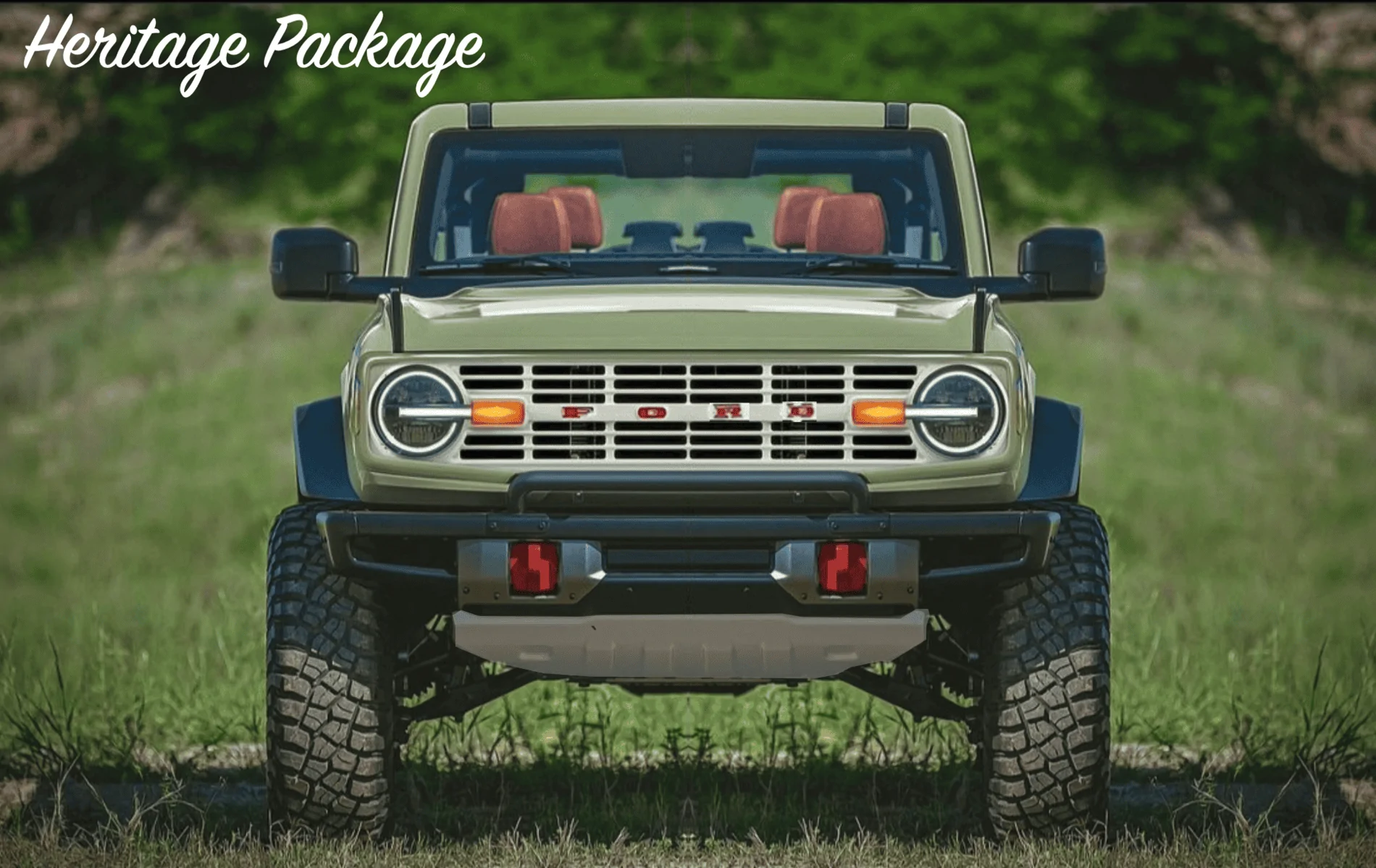 Ford Bronco 2022 HERITAGE PACKAGE (Everything it will most likely Include) Green