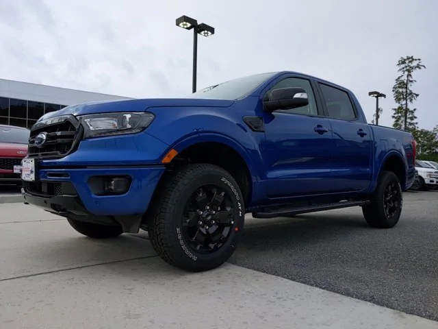 Ford Bronco Lightning Blue Painted Bronco Body 2020-ford-ranger-lariat-lightning-blue-metallic-7