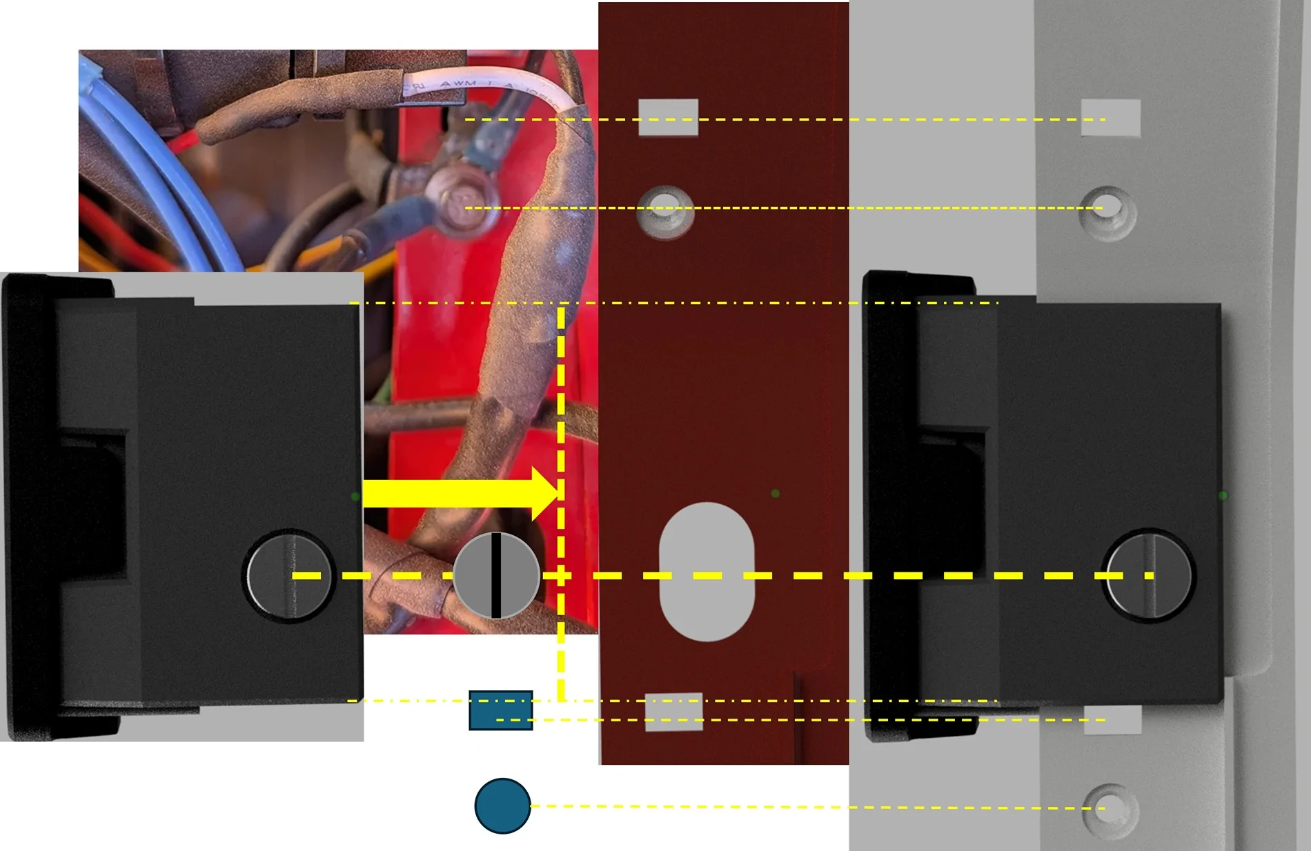 Ford Bronco Wire management tips/suggestions? Aux Switch Junction Box On Raptor
