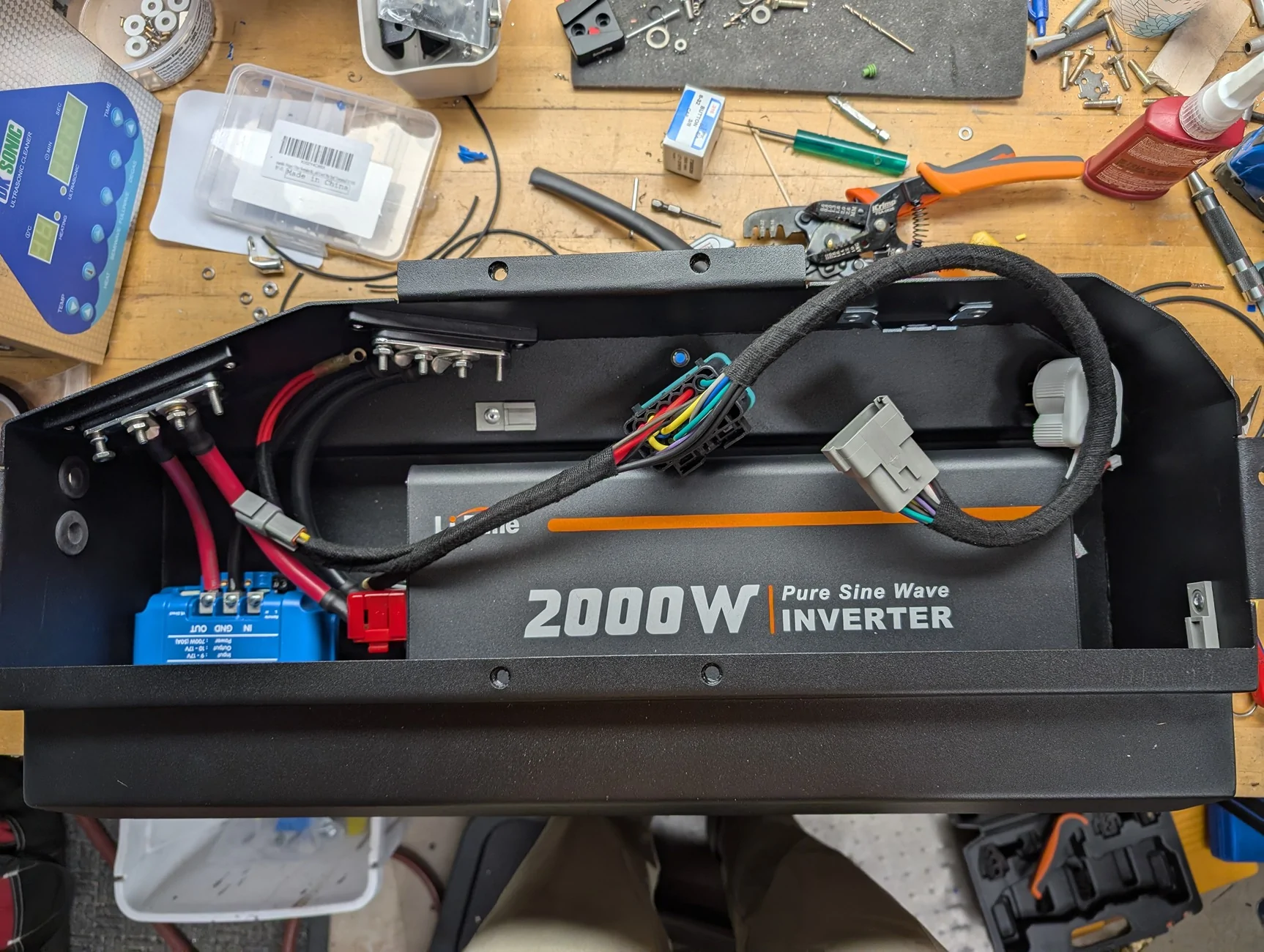 Ford Bronco Installed: Upgraded Lightweight Battery and Custom Steel Rear Storage Compartment PXL_20241208_202055872