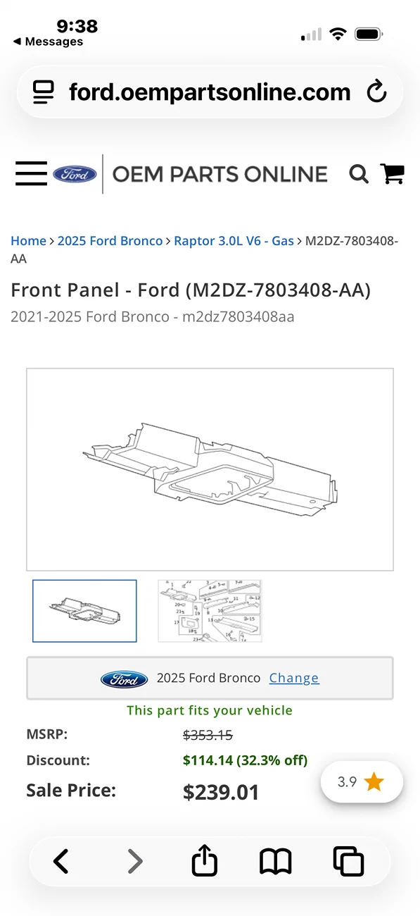 Ford Bronco Windshield Saga IMG_5758