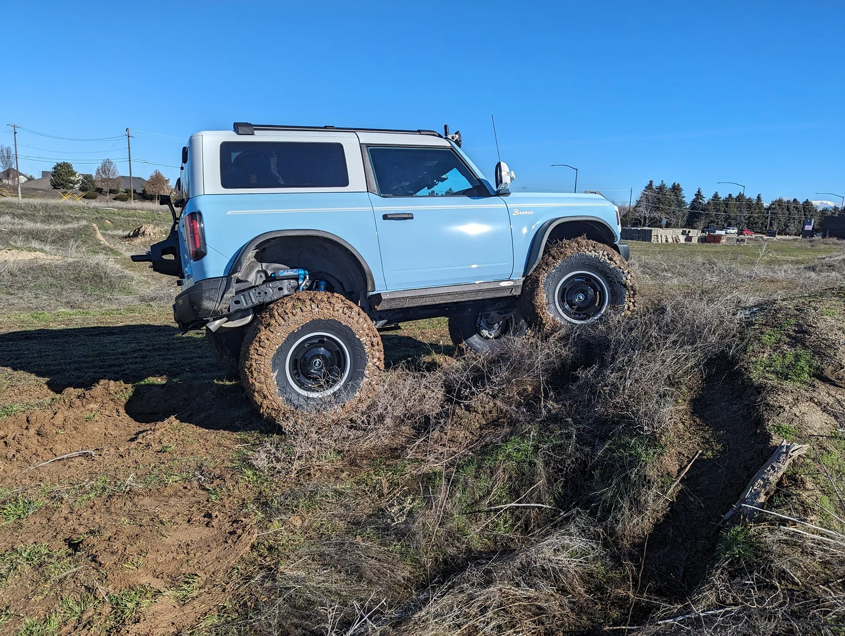 Ford Bronco Two Door Tuesday Lets See Them Two Doors flex shot passenger