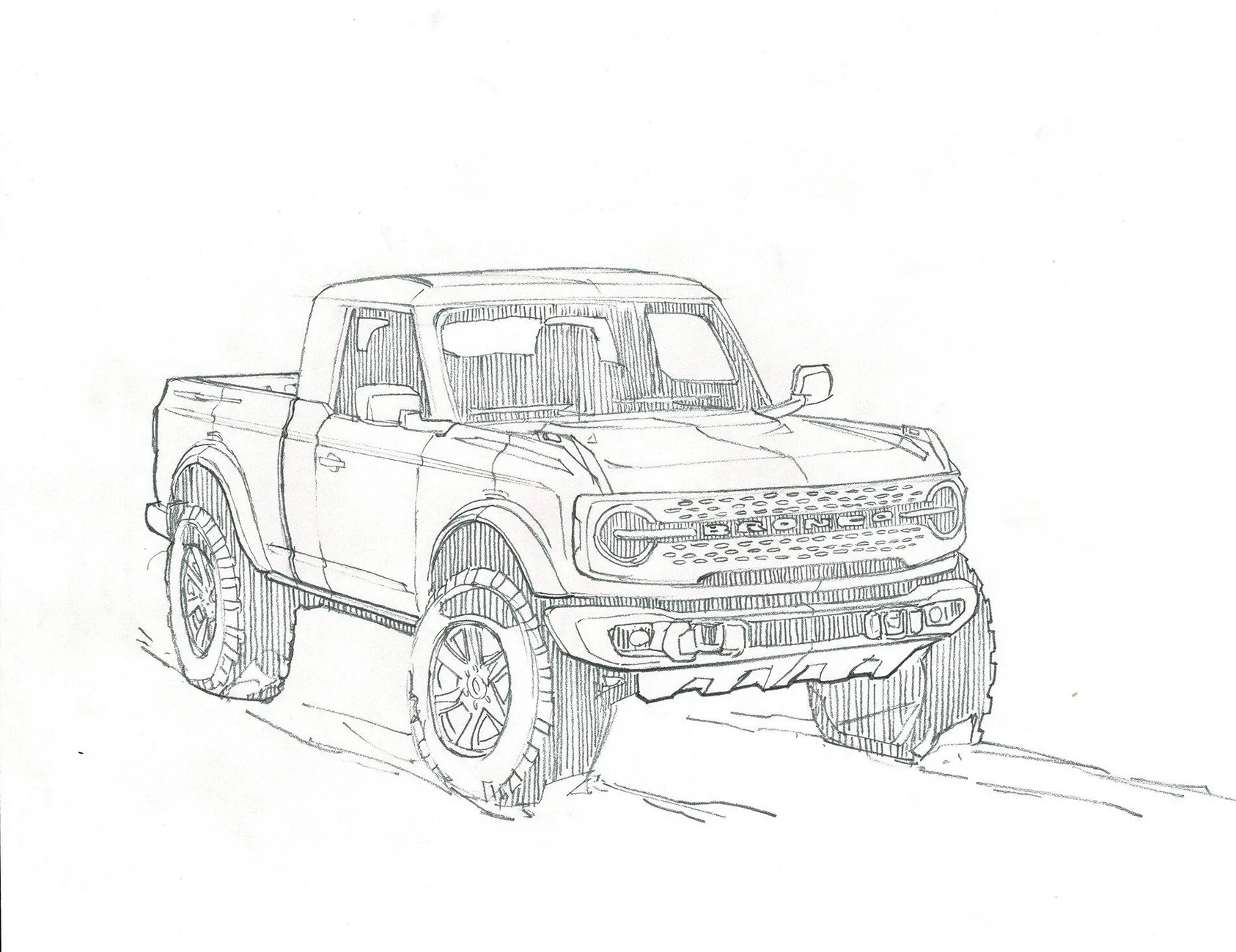 Ford Bronco Bronco Pickup Could have been Great Bronco Truck