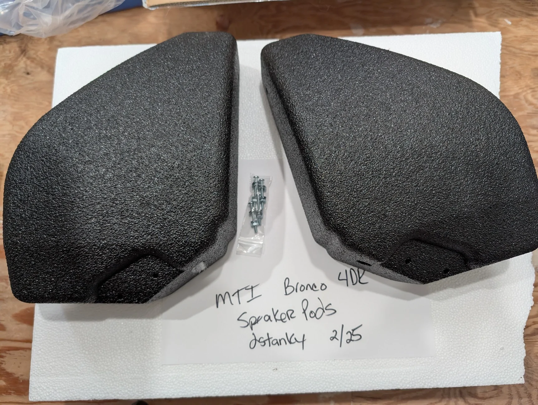 Ford Bronco FS - MTI Speaker Pods PXL_20260225_145153028
