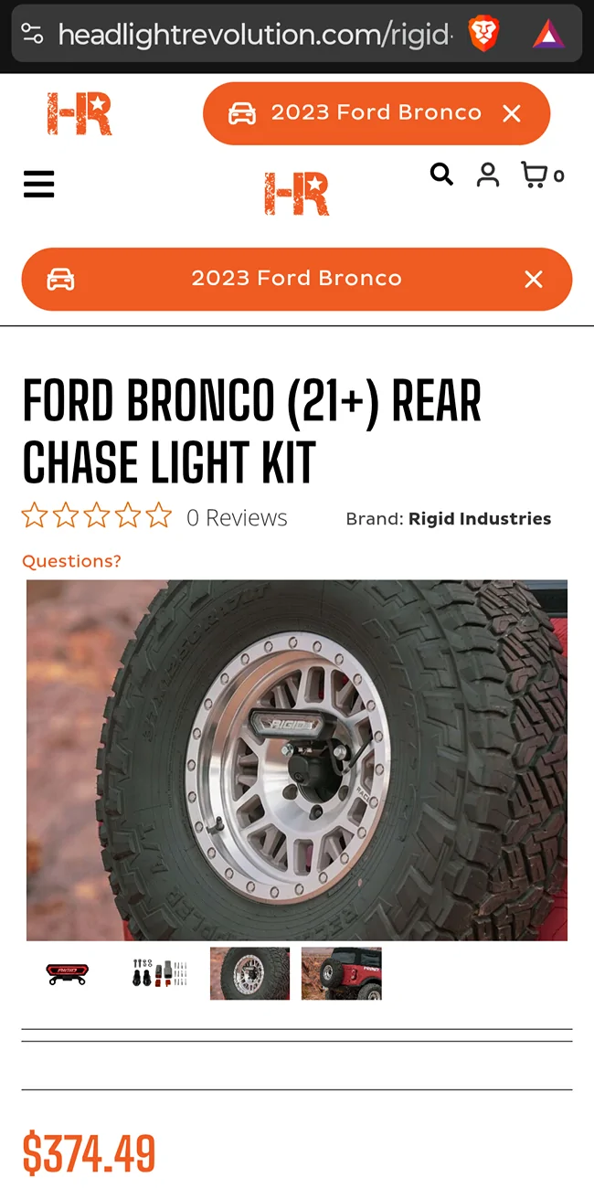 Ford Bronco PSA concerning Headlight Revolution site Screenshot_20260225-210222.Brav