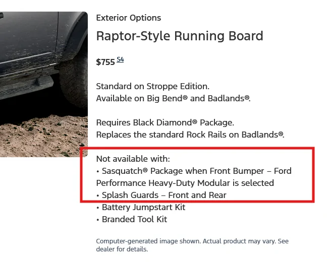 Ford Bronco '26 Badlands - Raptor-style side steps/Modular bumper incompatibility 1772105161598-m6