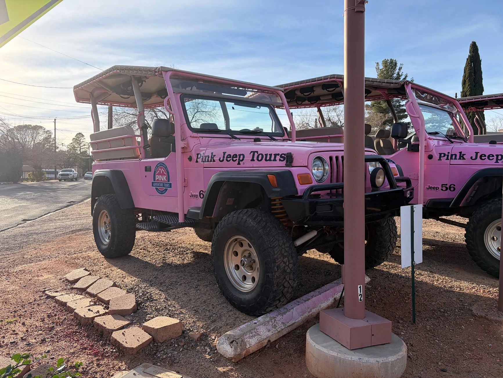 Ford Bronco I saw the infamous pink Jeeps. IMG_0209