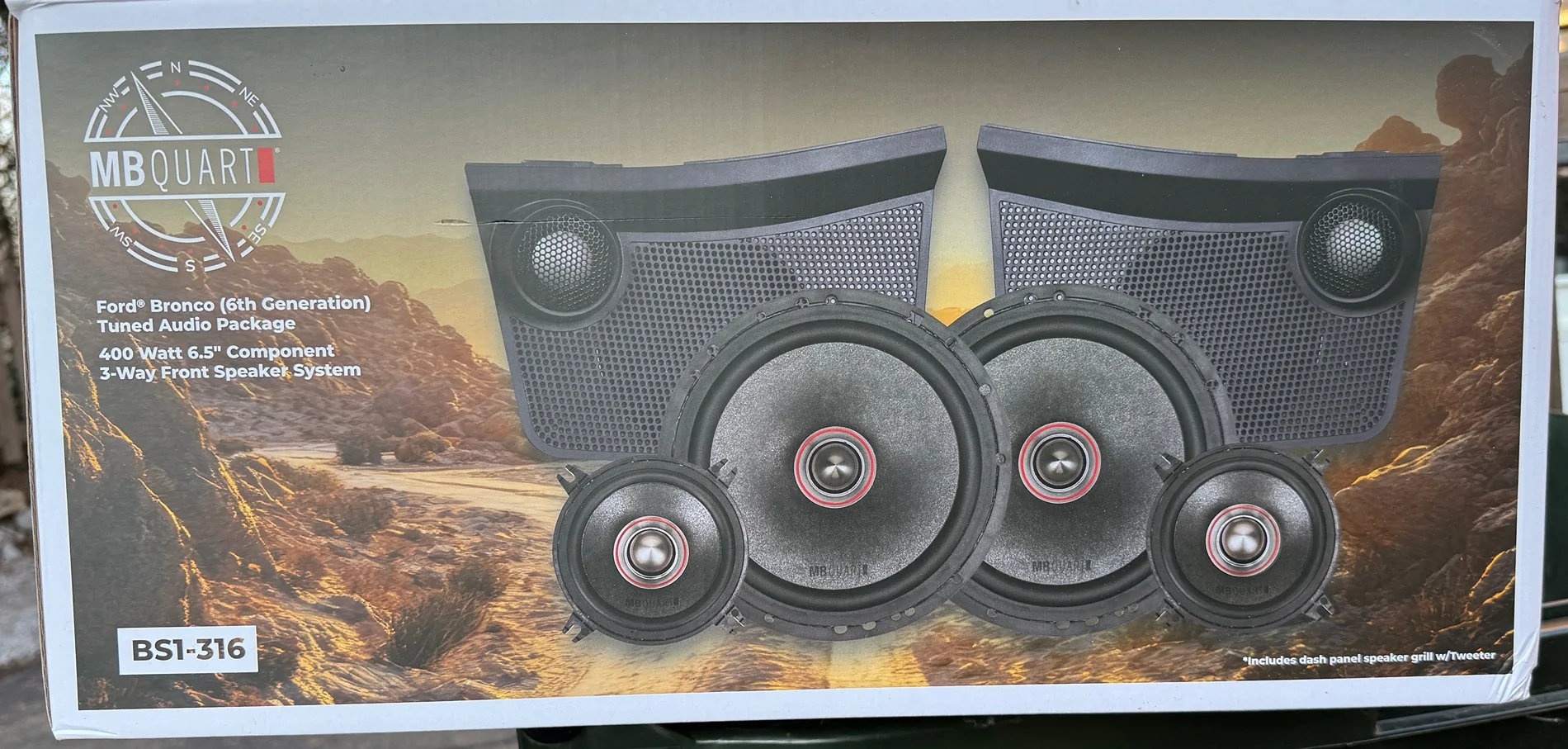 Ford Bronco MB Quart plug-and-play audio system options debut (subwoofers, speaker pods, amp) IMG_6515