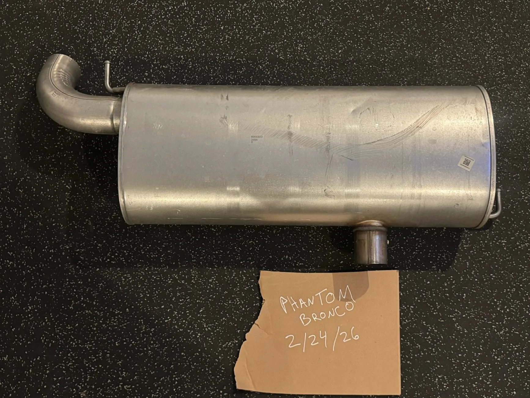 Ford Bronco OEM Bronco Exhaust Muffler Assembly $250 OBO IMG_5616