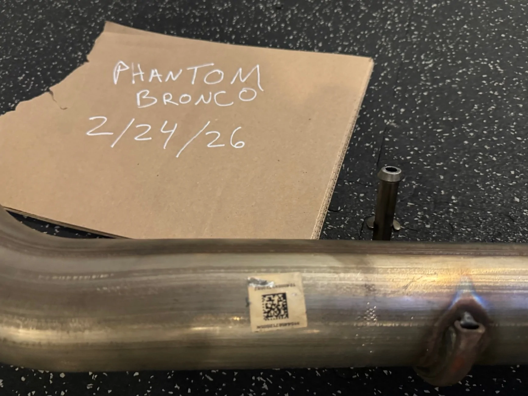 Ford Bronco OEM Bronco Exhaust Muffler Assembly $250 OBO IMG_5624