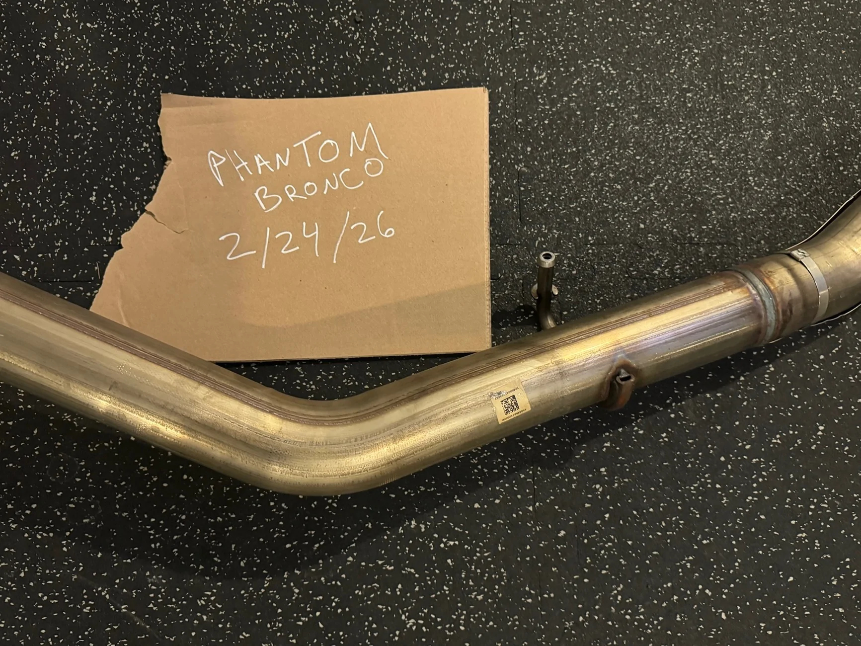 Ford Bronco OEM Bronco Exhaust Muffler Assembly $250 OBO IMG_5622
