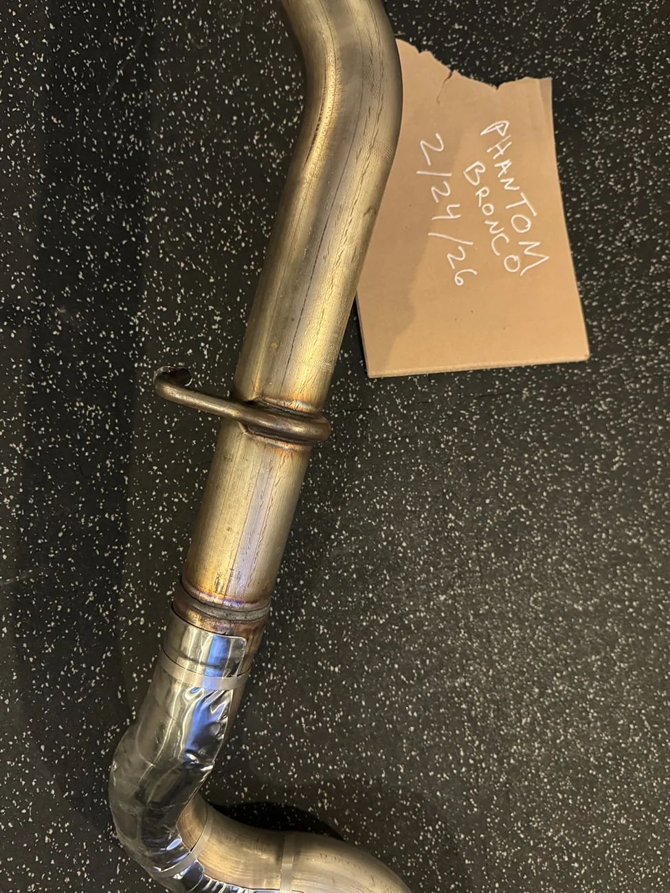 Ford Bronco OEM Bronco Exhaust Muffler Assembly $250 OBO IMG_5627