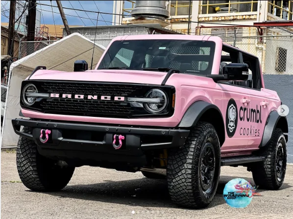 Ford Bronco I saw the infamous pink Jeeps. 1772218620499-5v