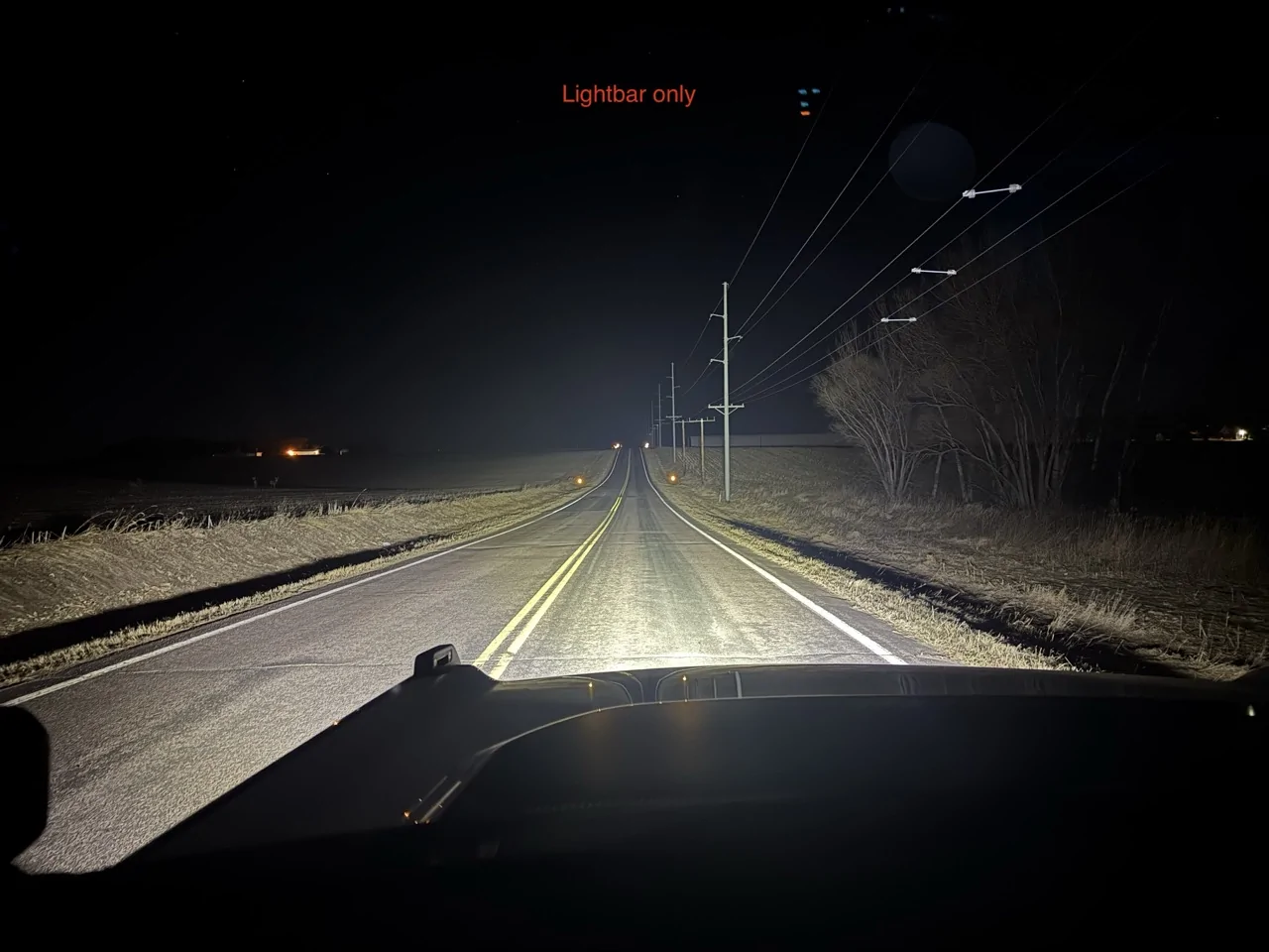 Ford Bronco Driving vs Spot Beam Pattern for A-pillar Lights IMG_5259 Larg