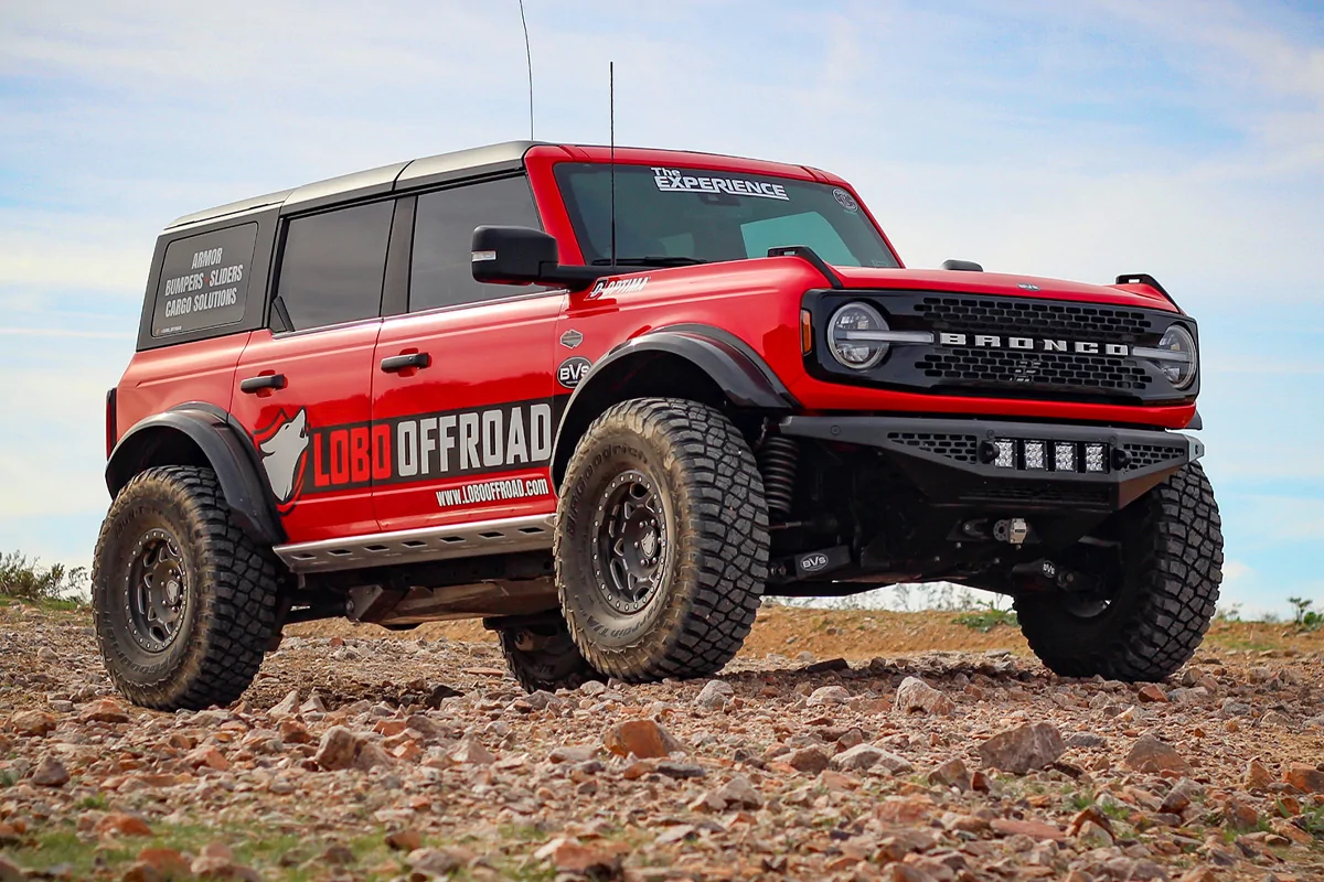 Ford Bronco NEW! Lobo Off-Road HNT Rock Sliders F6-19-241B_F-1200