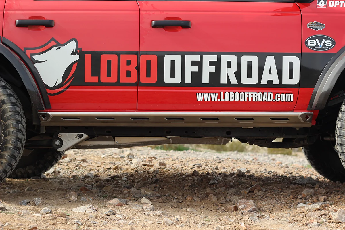Ford Bronco NEW! Lobo Off-Road HNT Rock Sliders F6-19-241B_L-1200