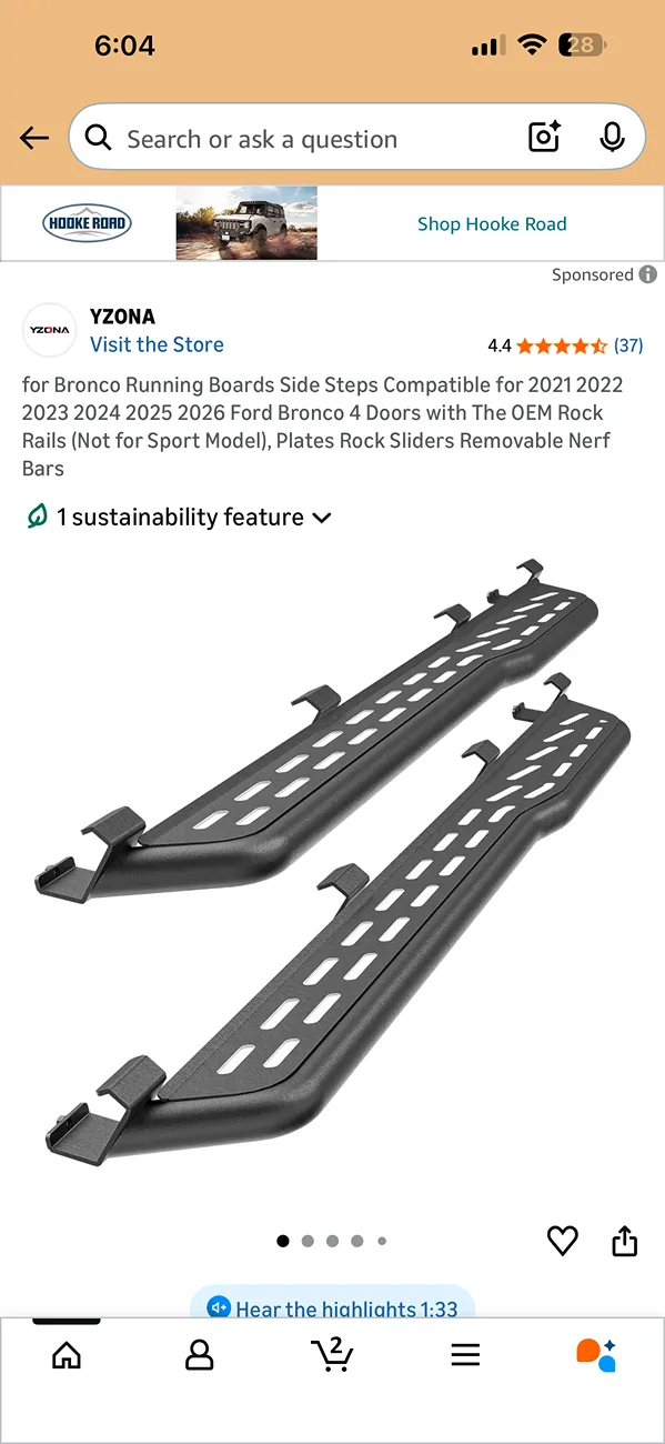 Ford Bronco Yzona Running Boards Thoughts? IMG_0192