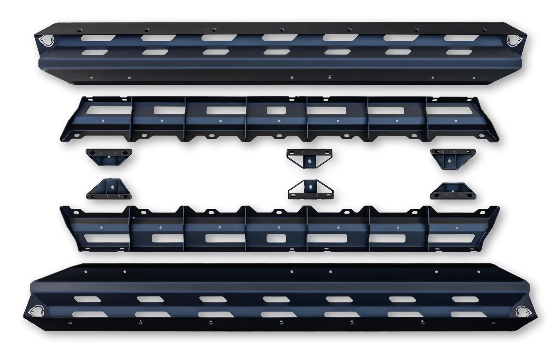 Ford Bronco NEW! Lobo Off-Road HNT Rock Sliders F6-19-241B_A-2400
