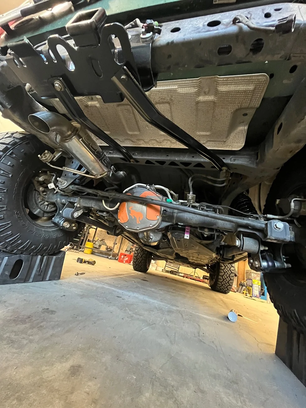 Ford Bronco Bronco Raptor hitch DIY install with pictures IMG_4206
