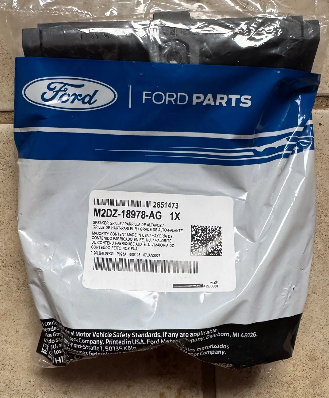 Ford Bronco Audio Upgrade for 2021 Base 6-speaker: add a center channel and get HD Radio? Detailing the ACM from a B&O Bronco IMG_6570