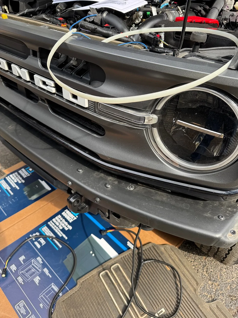 Ford Bronco Install the BRaptor Ford Accessories Kit as a Fog Light Retrofit - 2021 Big Bend 2DR Bronco, 2.7 V6 , Mid trim. Modular bumper IMG_6566