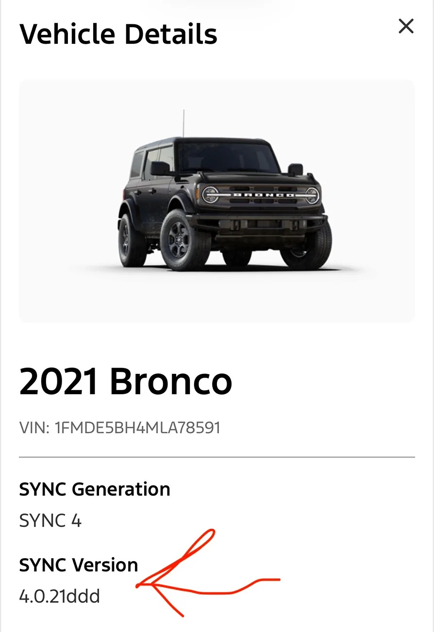 Ford Bronco Apple iOS 26 and carplay IMG_7946