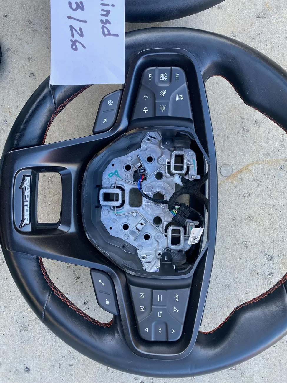 Ford Bronco Paddle shift steering wheel(s) IMG_3272
