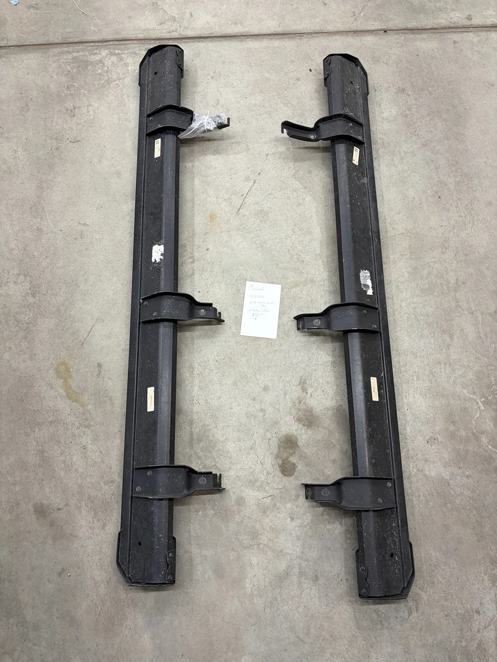 Ford Bronco SOLD 4 Door Factory Steps/Running Boards off 2024 Heritage bottom steps