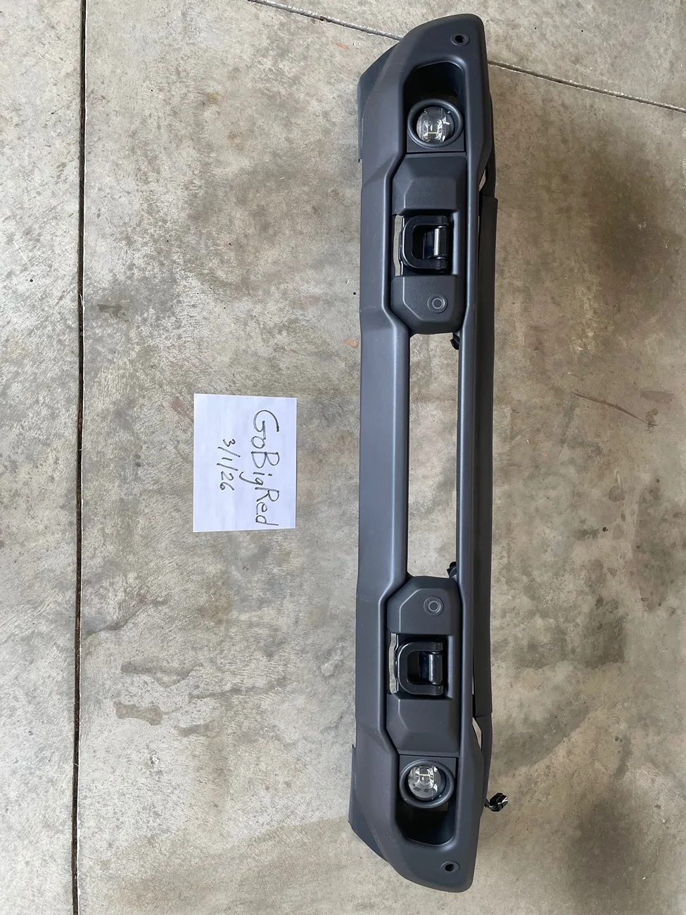 Ford Bronco Capable Bumper IMG_0561