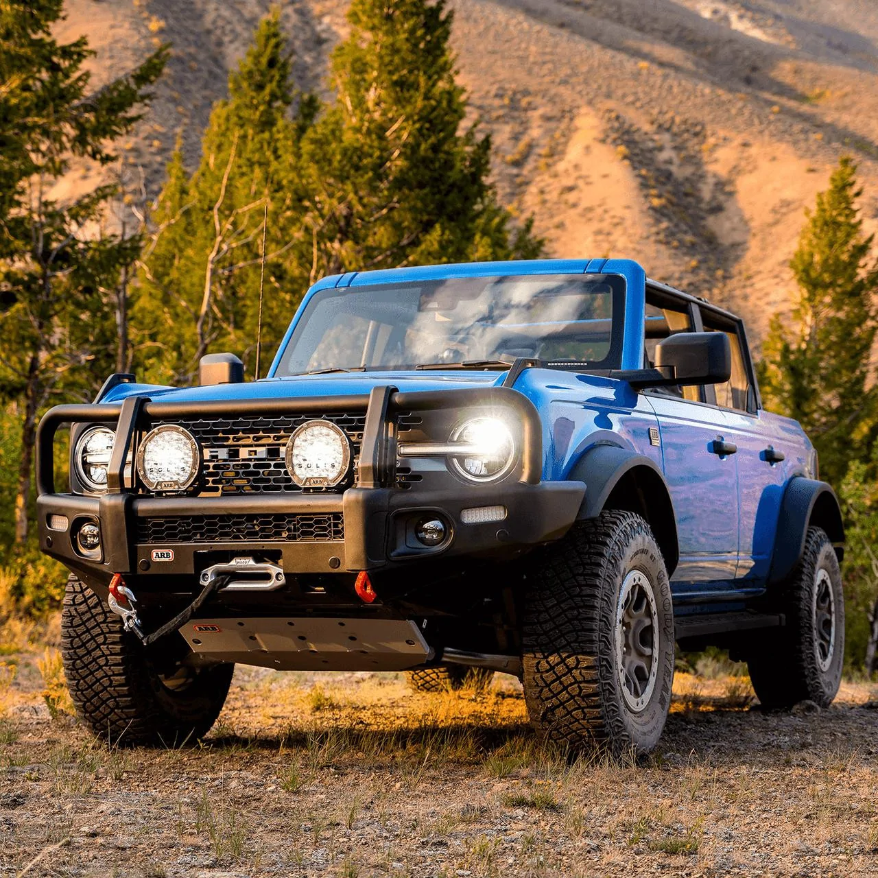 Ford Bronco Any other brush guards like this one? arb-summit-winch-bumper-3480010b__97322