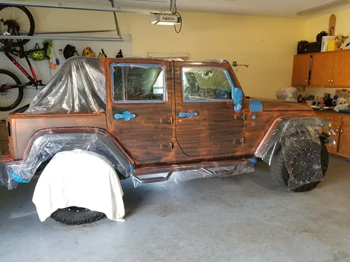 Ford Bronco Test run: hyperdip brass monkey Beauty ring orange smaller