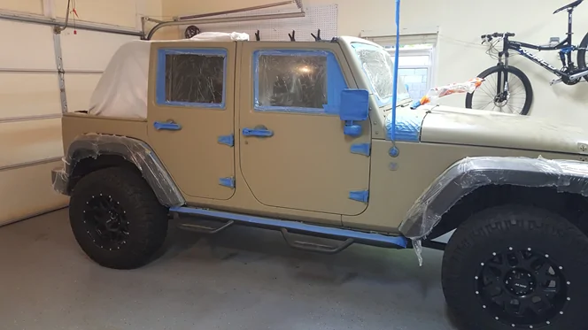 Ford Bronco Test run: hyperdip brass monkey Beauty ring khaki smller
