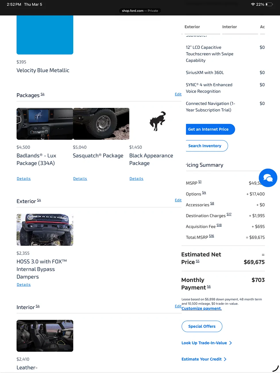 Ford Bronco Deep Discounts on Stroppe 2 DR IMG_2095