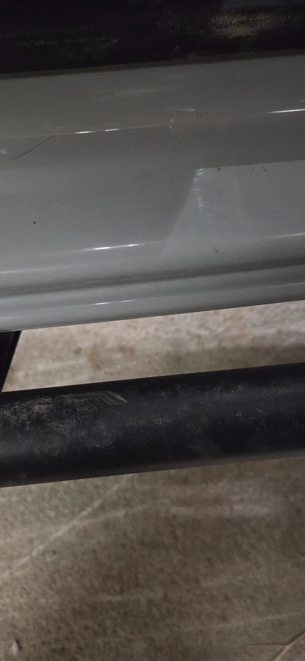 Ford Bronco Adding a step to DV8 rock guards 20260306_121343