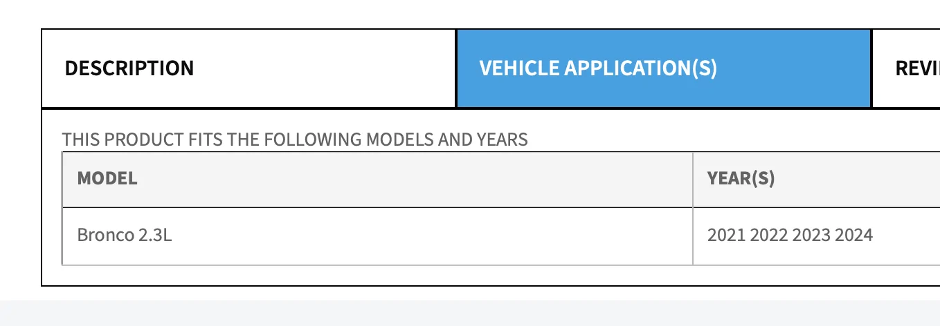 Ford Bronco 2025 2.3L Owners - PROCAL IS HERE! Screenshot 2026-03-06 at 17.18.43