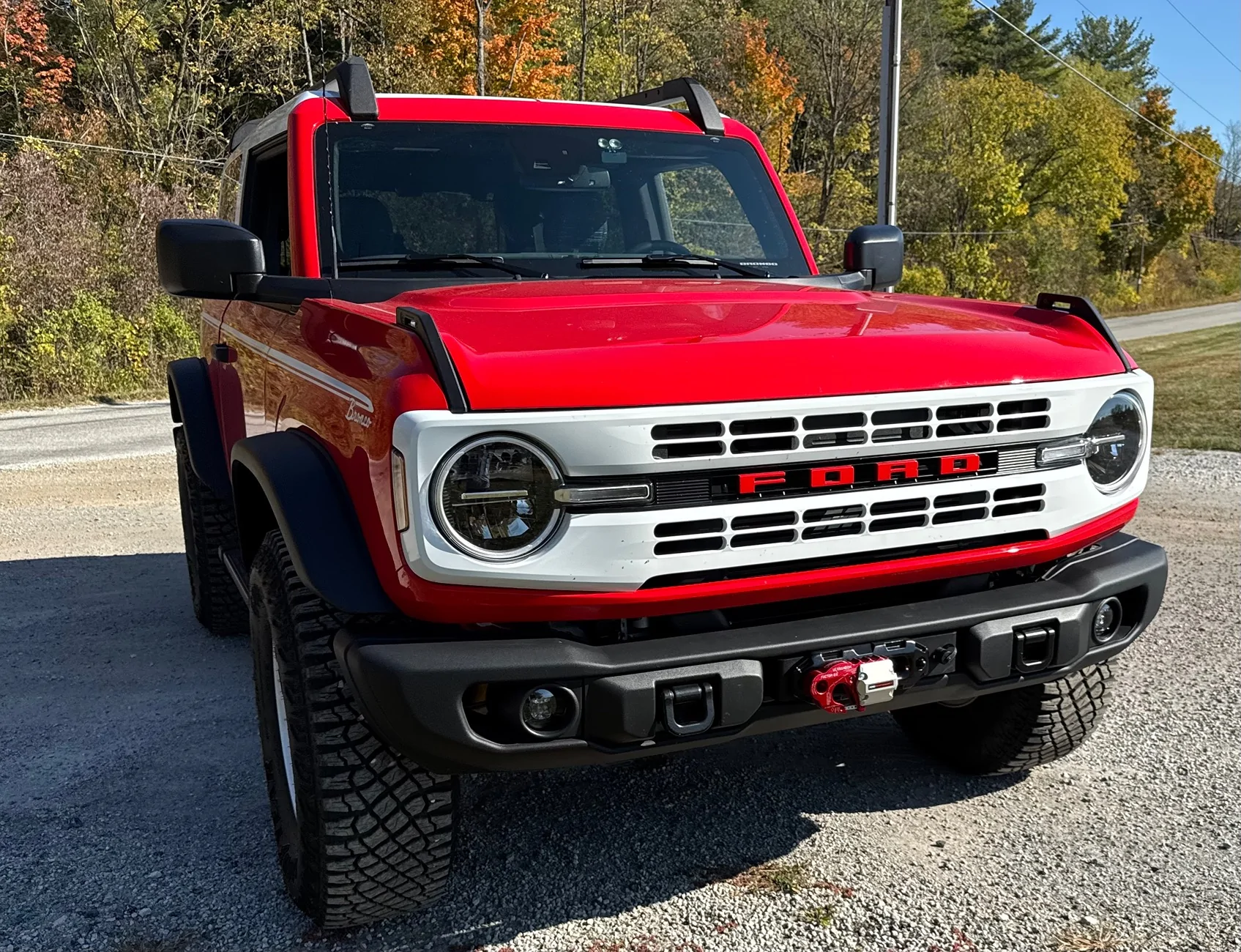 Ford Bronco NEW Hammer Built High Clearance Hidden Winch IMG_0660