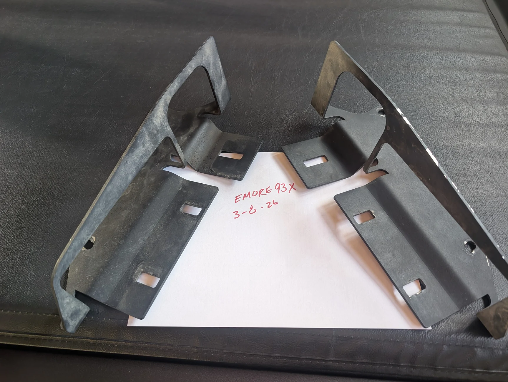 Ford Bronco KROffroad Fog light brackets -$40 PXL_20260308_220006470