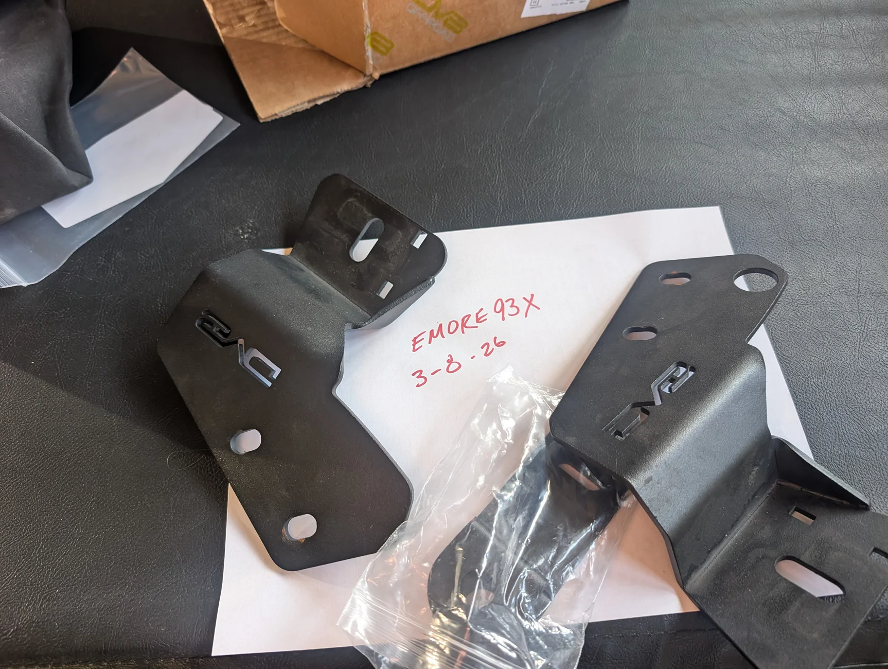 Ford Bronco KROffroad Fog light brackets -$40 PXL_20260308_220038386