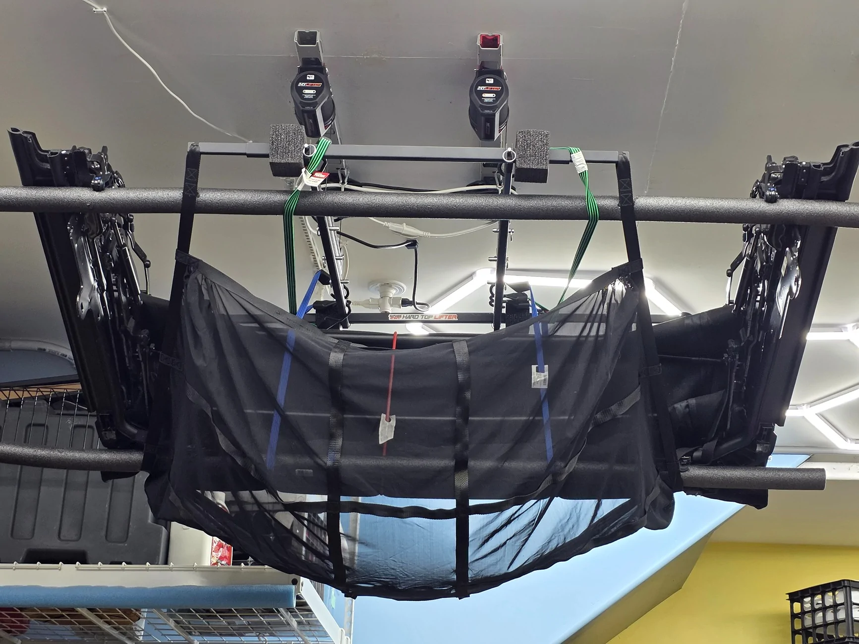 Ford Bronco Using SmarterHome Hard Top Lifter for Soft Top 20260308_202039